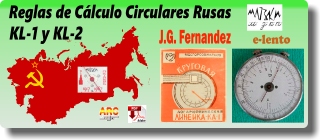 Reglas de Calculo circulares rusas KL-1 KL-2