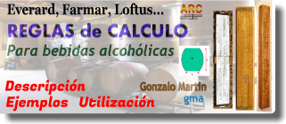 RC´s para bebidas alcoholicas